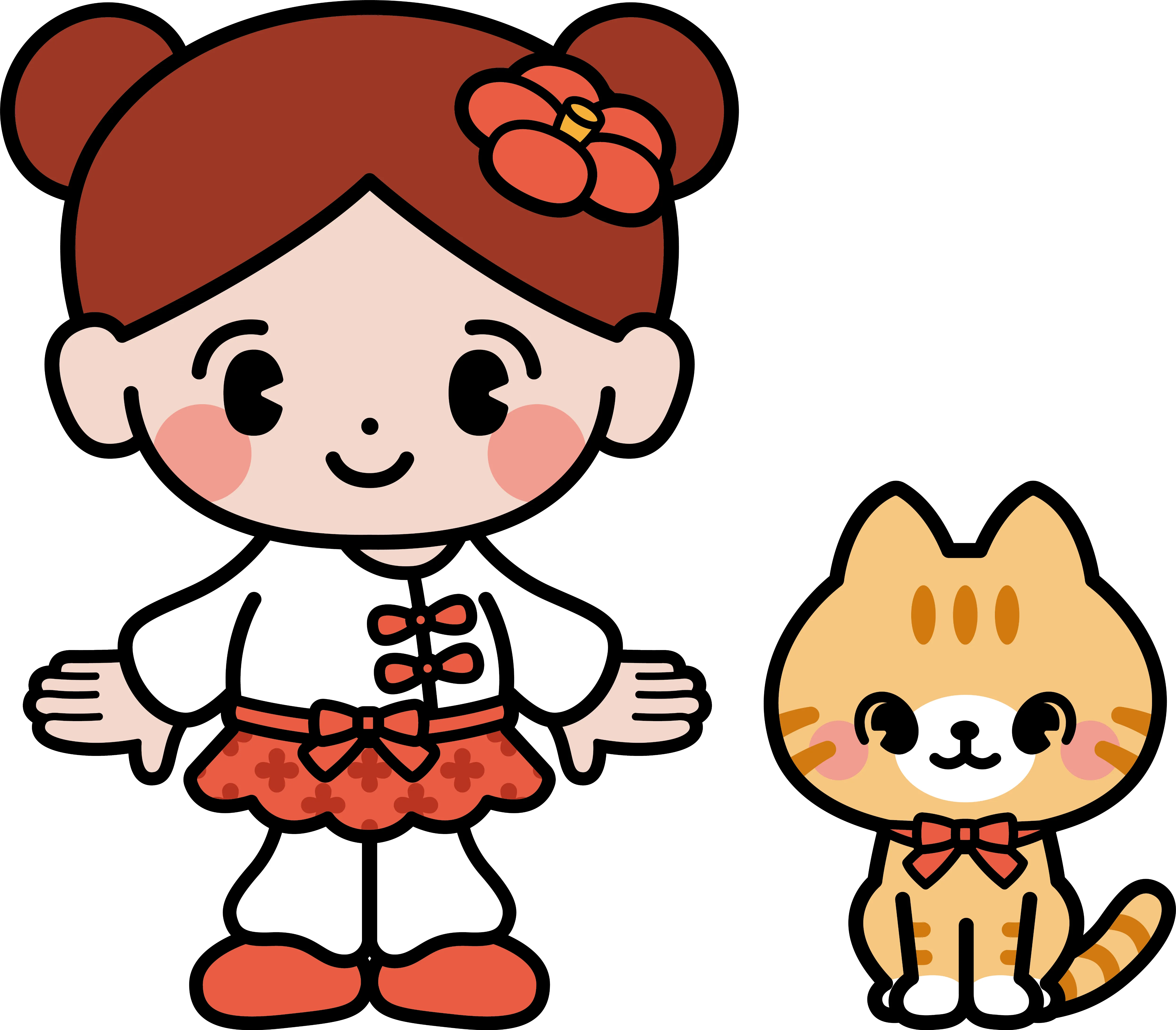 つくしちゃんとむさし